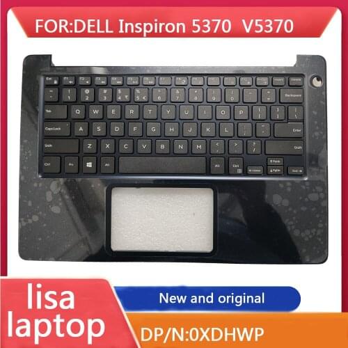 New Original For DELL Vostro 13 5370 5000 V5370 Palmrest Backlit Keyboard Upper Case CoverBrand New And Original 0XDHWP