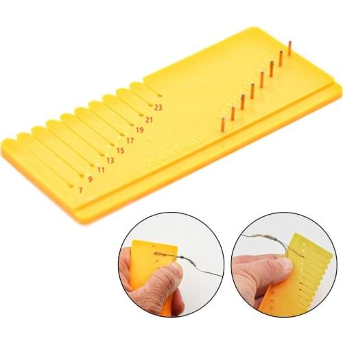 Fishing Line Winder Hair Gauge For Carp Hair Rig Measurement Tool Carp Coarse Method Feeder Fishing Tackle