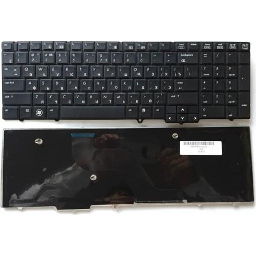 RU Black New Russian Laptop Keyboard FOR HP EliteBook 8540 8540P 8540W Without pointing sticks