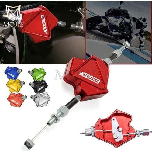 Motorcycle CNC Stunt Clutch Lever GS500F Easy Pull Cable System For Suzuki GS500F GS 500 GS500 F 2004-2009 2005 2006 2007 2008