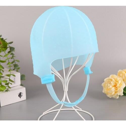 Hair Products Barber Shop Accessories Reusable Hairstylist Silicone Tipping Cap for Hair Salon Coloring Highlight