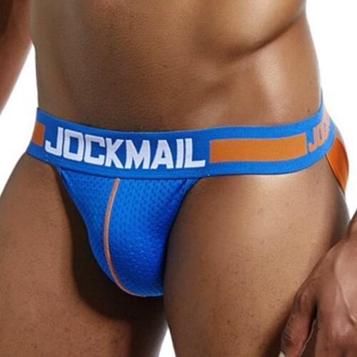 Jockstrap Men Mesh Breathable Sexy Panties GAY Tanga Hombre 4PCS Calzoncillos Slip Cuecas Masculinas Lingerie Seamless