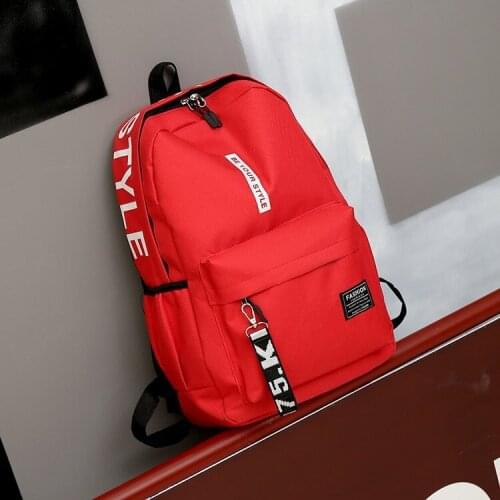 High-quality womens canvas bag girls' schoolbag backpack new design backpack students' schoolbag travel bag
