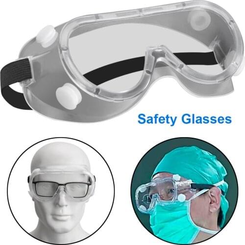 Totally Closed Sports Goggles Lab Glasses Cycling Glasses Windproof Anti-fog Dust-proof Splash-proof Labor Protection Goggles