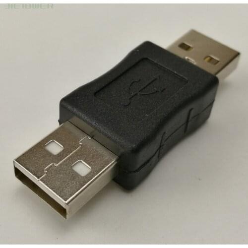 1000pcs/lot USB 3.0 2.0 Male To USB Male Cord Cable Coupler Adapter Convertor Connector Changer for Digital Camera Printe