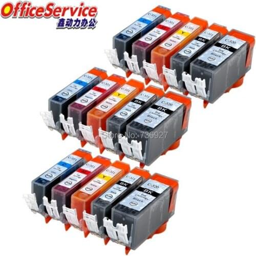 15X BCI320 BCI321 BCI-320 BCI-321 Compatible Ink Cartridge For Canon ,suit for IP4600 IP4700 MX860 MP540 MP630 MP980 printer