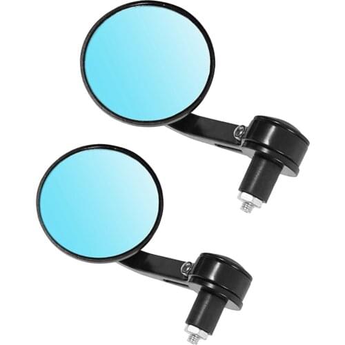 2x Rear View Side Mirror Easy and Convenient to Replace Durable Practical 13.3x4.5cm