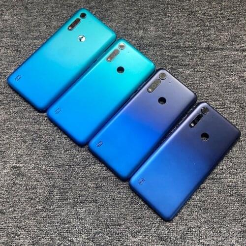 6.5" Replacement For Motorola Moto G8 Power Lite Back Housing Battery Cover Rear Door Case XT2055-1-2 High Quality