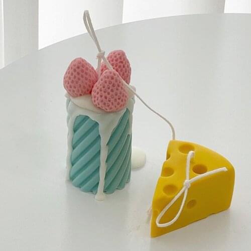 Cake Decoration Accessories DIY Candle Mold Cylindrical Scented Candle Acrylic Mold Candle Making Kit Resin Mold Fondant Mold