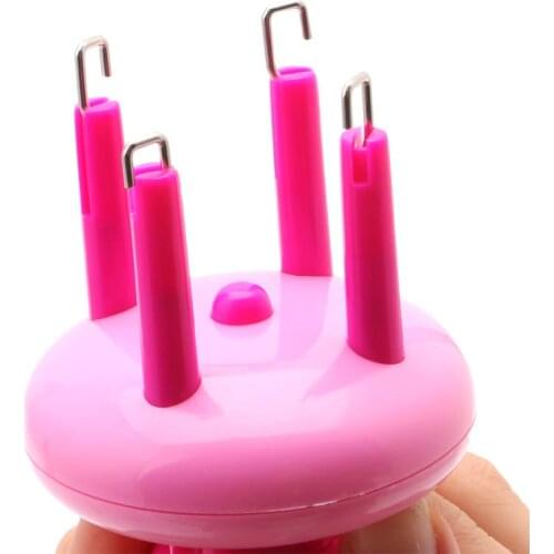 Automatic Twist Braid Knitted Device 4 Head Hair Braiders Style Gadget For Women Q0KD