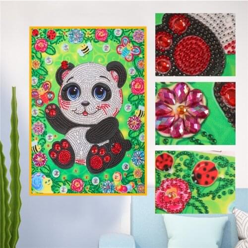 DIY Diverse Diamond Painting Red Panda Rhinestone Embroidery 5D Painting Mosaic Decorative Painting