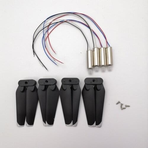 E68 rc drone FPV drone Quadcopter E68 motor engines props screw propellers blades spare parts kit