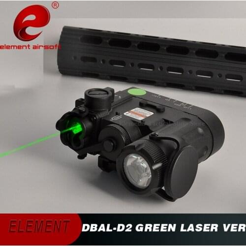 Element Airsoft Tactical Light IR Green Laser DBAL Flashlight For Hunting DBAL-EMKII DBAL-D2 Gun Laser Weapon Light EX454