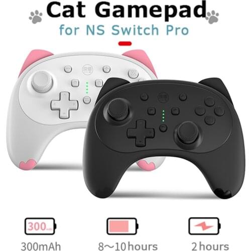Cute Cat Gamepad For Nintend Switch Pro Switch Switch Lite Controller Wireless Controller Gamepad Controller Handle Gaming Pad