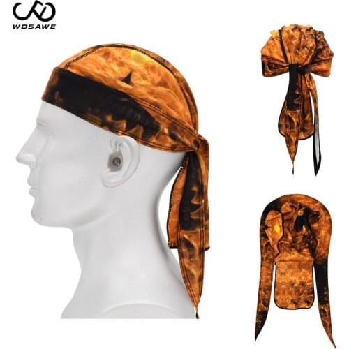 Cycling Head Cap Headscarf Pirate Breathable Quick Dry Sunscreen Bicycle Sport Moisture Wicking Head Scarf Hat Bandana Headband