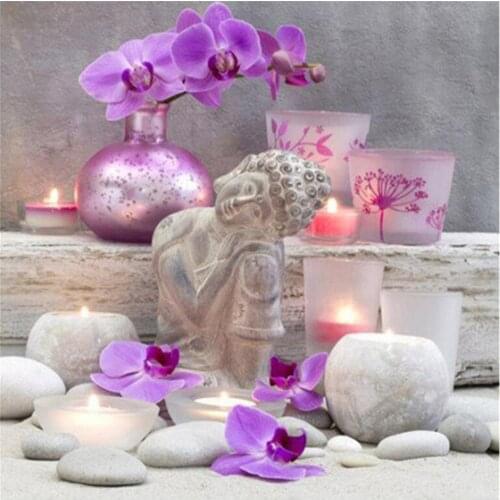 Region Zen DIY Embroidery Cross Stitch 11CT Kits Craft Needlework Set Cotton Thread Printed Canvas Home Decoration For Sale