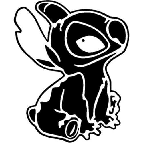 15x12cm Lovely Car Stickers KK Vinyls Cartoon Funny Decoration Creative Decals for Windshield Auto Tuning Styling