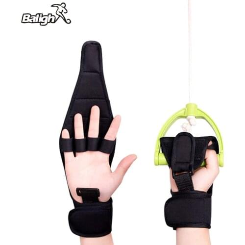 Balight Anti-Spasticity Finger Rehabilitation Auxiliary Gloves Splint Finger Recovery Grip Impairment Fixed Hand Wrist Support