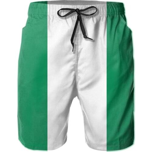 Hawaii Pants Beach R333 Breathable Quick Dry GraphicCasual Nigerian Flag Nigeria Mini Skirt