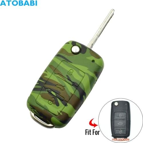 Silicone Car Key Case Cover for VW Volkswagen Golf 4 5 6 Bora Jetta POLO Passat B5 B6 Skoda Superb Octavia Fabia SEAT Ibiza Leon