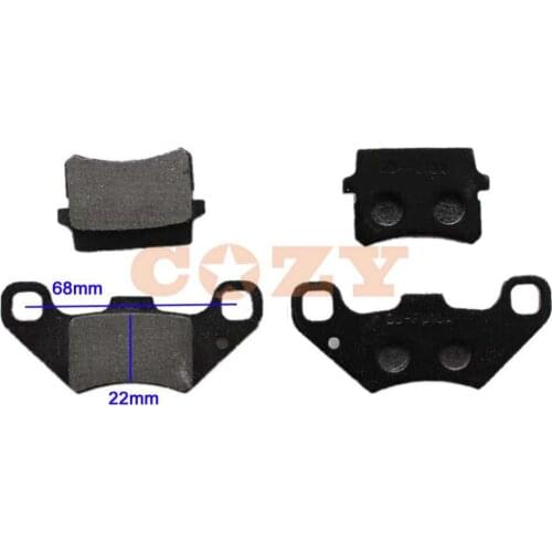 2 sets ATV brake pad For 50cc 70cc 90cc 110cc 125cc bike ATV motorcycle moped scooter Disc brake pad
