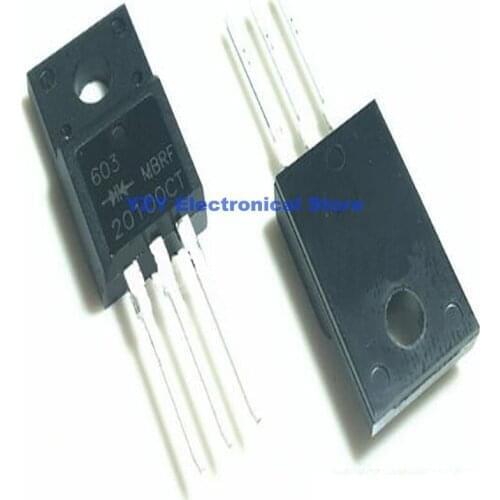 20PCS/LOT MBR20100CT TO-220 MBR20100G B20100G 20A 100V Brand New Original Integrated Circuits