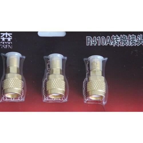 Air conditioning adapter r410a connector dosing tube adapters belt thumbscrews 5/16"Female to 1/4"male Free shipping