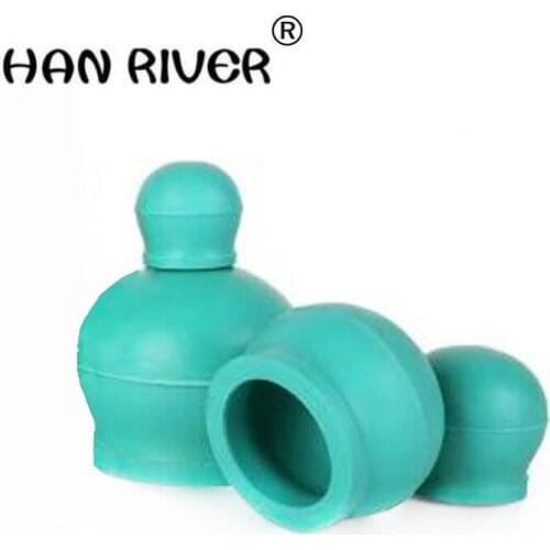 HANRIVER 4 piece in natural rubber cupping apparatus household silicone cupping vacuum cupping fitness physical therapy
