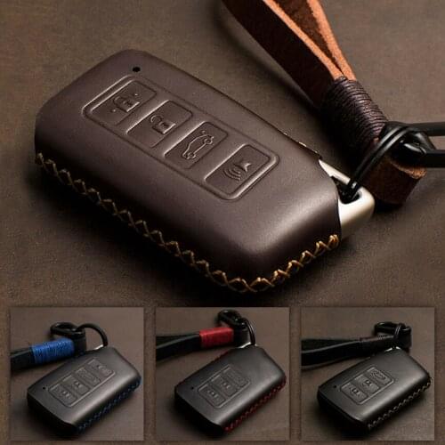 1PCS Genuine Leather Car Key Case Key Cover Protect Bag for Lexus NX200 ES200 250 RX200t case Key shell ES RS GS IS LX NX Series