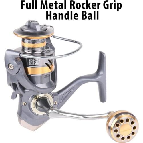 Hot sale Spinning Fishing Reel High Performance 2BB 5.2:1 Gear Ratio Spool 12KG Max Drag Aluminum Spool lightweight Fishing Coil