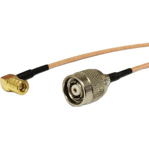 RP TNC male plug switch SMB female right angle pigtail cable RG316 15cm wholesale for wireless modem