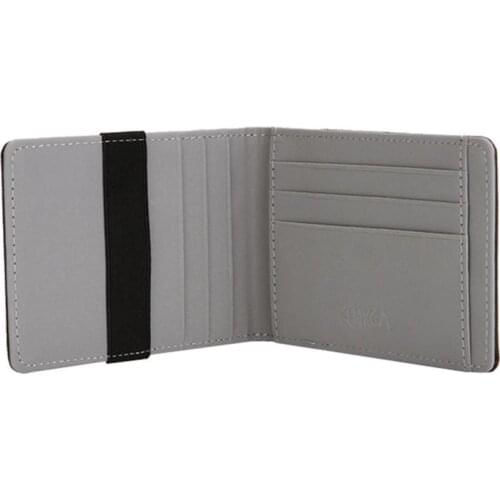 Men RFID Blocking Wallet Secure Faux Leather Bag Cards Cash Elastic Band Holder Small Money Bag Male Purses кошелек мужской