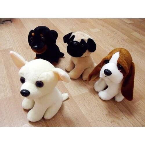 About 18cm lovely dog doll soft puppy plush toy,baby toy home decoration birthday gift h2947