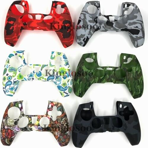 Controller Skin Soft Silicone Case Protection Cover for PS5 Gamepad Rubber Grip Gel Sleeve for Playstation 5 Accessories