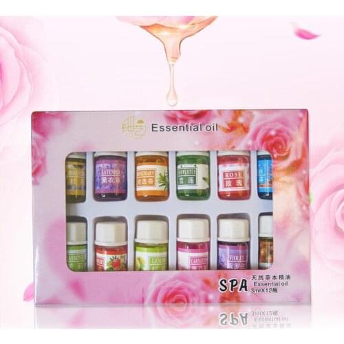 Natural Herbal Lavender Essential Oils Water Soluble Burners Massage Oils Humidifier Fresheners Air Aromatherapy R3T9