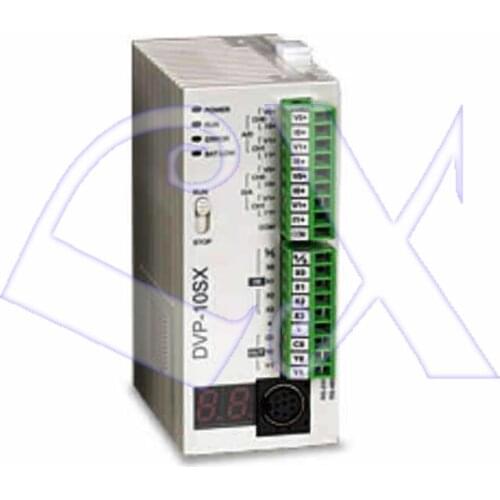 Original Delta DVP10SX11R PLC DC24V PLC 2AI 2DO 2AO relay module