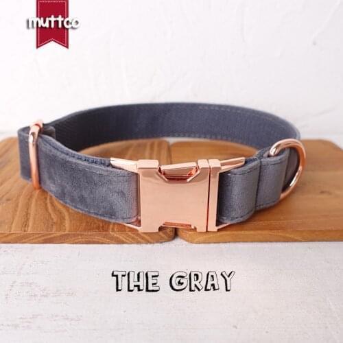 10pcs/lot MUTTCO unique dog THE GRAY convenient to walk the dog leash accessory for small medium large dog 5 size UDC108M