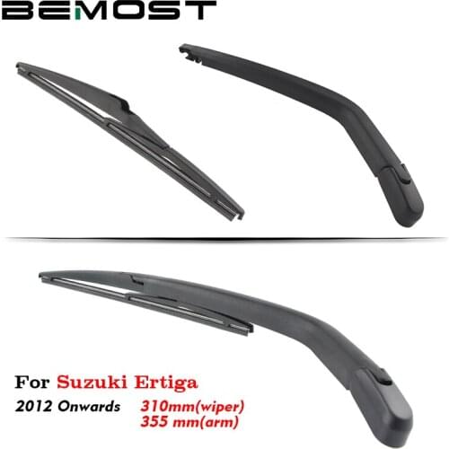 BEMOST Car Rear Windshield Wiper Arm Blades Brushes For Suzuki Ertiga 2012 Onwards Hatchback 310MM Back Windscreen Auto Styling