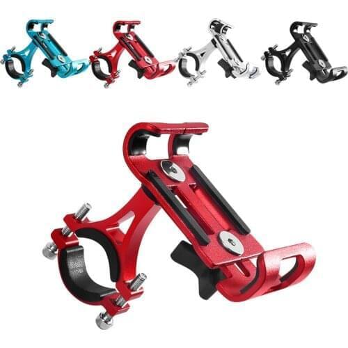 Phone Holder Bracket Bike Motorcycle Handlebar Clip Stand Mount for iPhone 11 Pro Max Xiaomi Bicycle Phone Holder Universal Cell