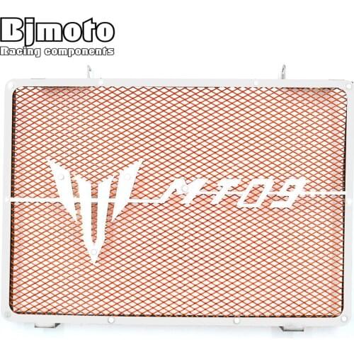 BJMOTO Motorcycle Radiator Guard Protector For YAMAHA MT09 MT-09 MT09 2014-2020 2018 2019 Grille Stainless Steel Radiators Cover