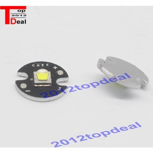 10PCS CREE Xlamp XML2 XM-L2 T6 U2 10W WHITE High Power LED Emitter Bulb with 20mm Heatsink For Flashlight DIY