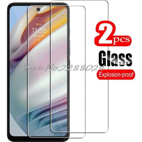 2PCS FOR Motorola Moto G60 High HD Tempered Glass Protective On PANB0001IN, PANB0013IN, PANB0015IN Phone Screen Protector Film