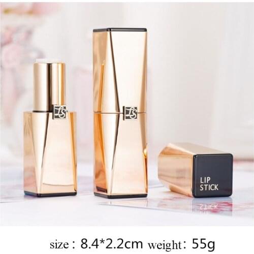 50pcs 12.1mm magnetic buckle hollow Lipstick tubes empty lipgloss lip blam tubes DIY high quanlity texture packaging material