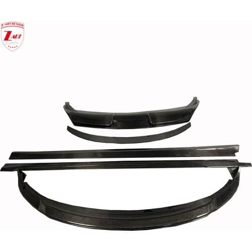 Z-ART Model 3 carbon fiber body kit for model 3 carbon fiber aerokit for Tesla 3 carbon fiber tuning kit wind spoilers