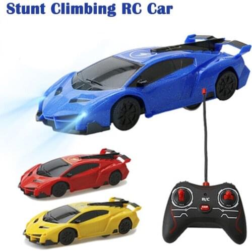 1:24 Stunt Climbing RC Car Electric suction glass wall climbing car 360 degree rotation remote control car toys gifts for kids