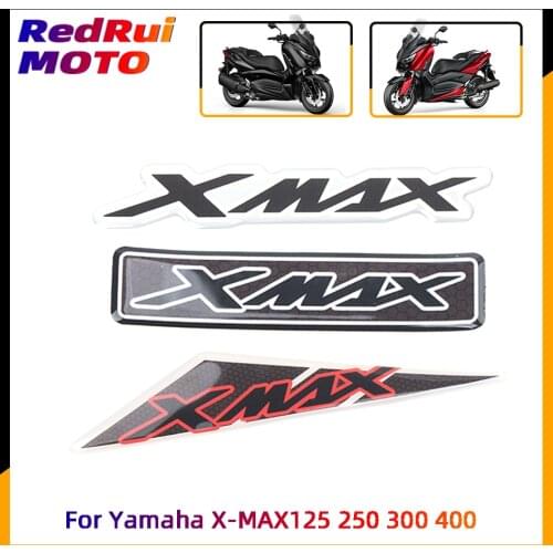 For Yamaha X-MAX XMAX 125 250 300 400 Motorcycle Scooters 3D Waterproof Sticker Body Shell Decal Protector Fairing Emblem Badge