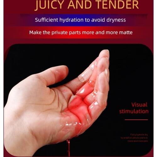 Red Sex Lubricant 240mL transparent Lubricant Water-based Sex Oil Vaginal Anal Gel Adults Sex Product Dildo/Vibrators lubricants