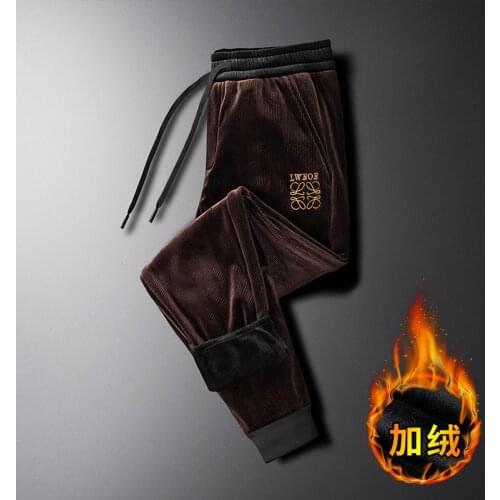 Мужские утепленные брюки LUCLESAM China At AliExpress