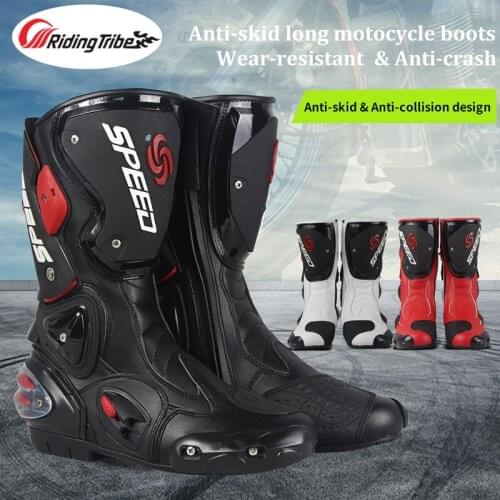Motorcycle Boots Mid Calf Rally Motocross Professional Design Rider Protective Equipment Riding Shoes Foot Ankle Guards B1001