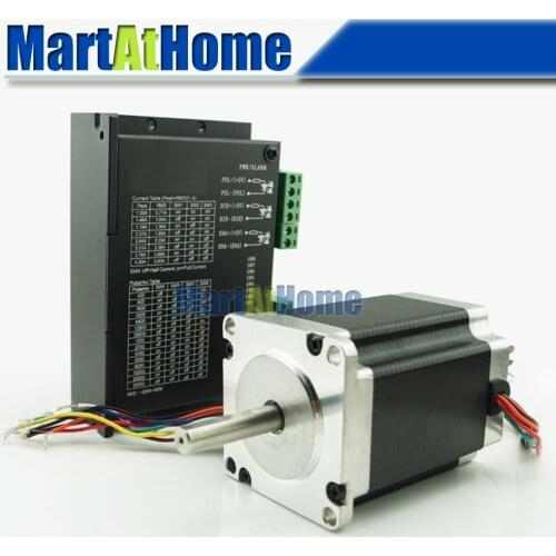 CNC Kit - Stepper Motor Driver Controller 2 Phase 4.2A DC24~50V replace M542 + 78mm 278 oz-in Step Motor #SM480 @SD